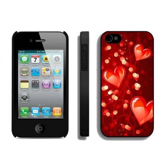 Valentine Love Balloon iPhone 4 4S Cases BRM - Click Image to Close